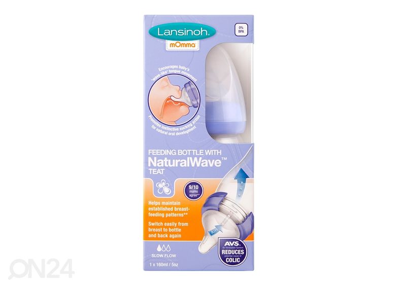 Lansinoh ® lutipudel 160 ml suurendatud