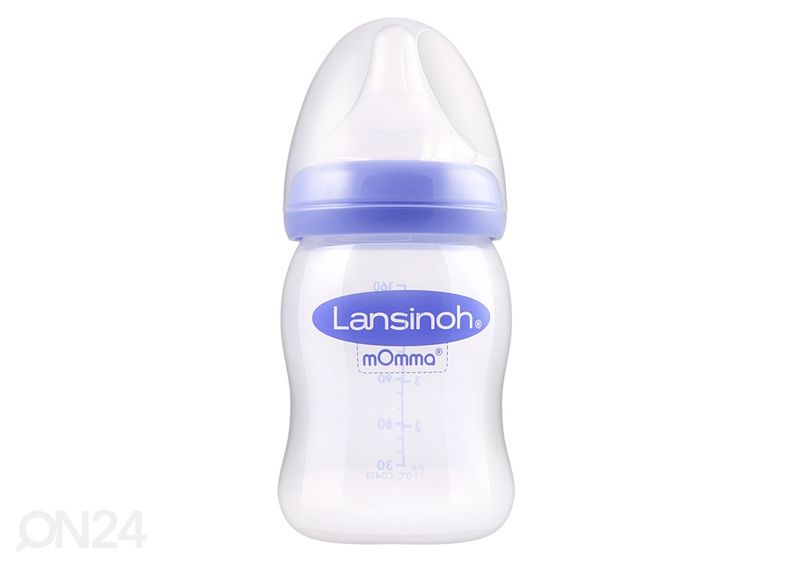 Lansinoh ® lutipudelite komplekt 160 ml ja toitmislutid S (2tk) suurendatud