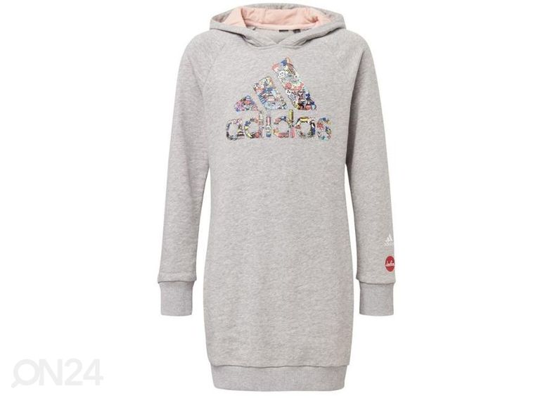 Laste dressipluus Adidas Cleofus Long Hoodie suurendatud