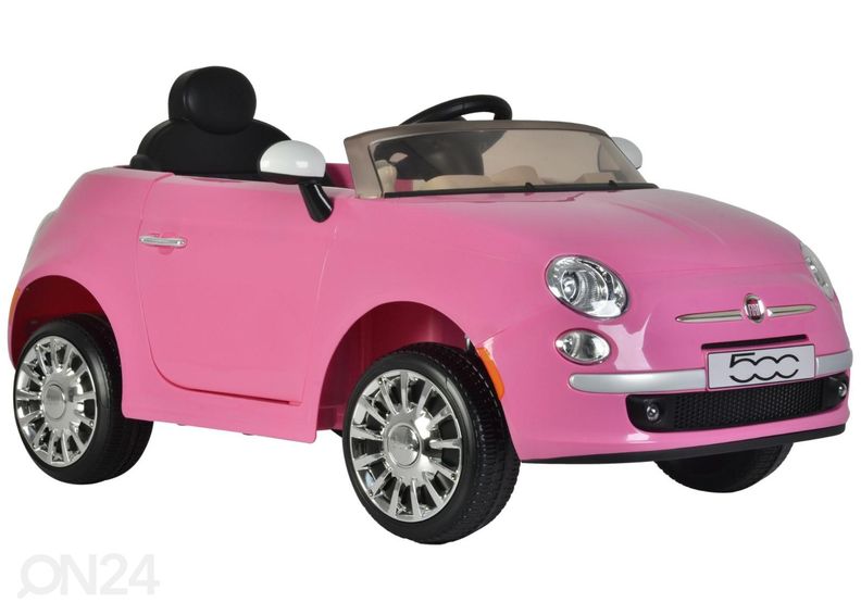 Laste elektriauto fiat 500cc 12V suurendatud