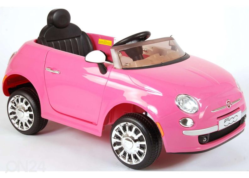 Laste elektriauto fiat 500cc 12V suurendatud