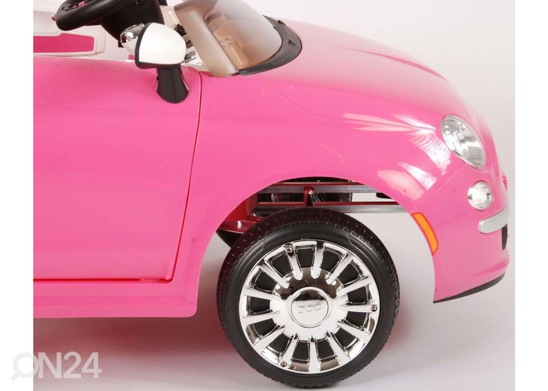 Laste elektriauto fiat 500cc 12V suurendatud