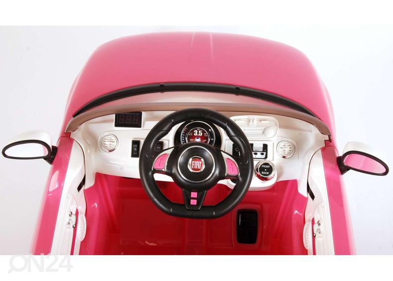 Laste elektriauto fiat 500cc 12V suurendatud