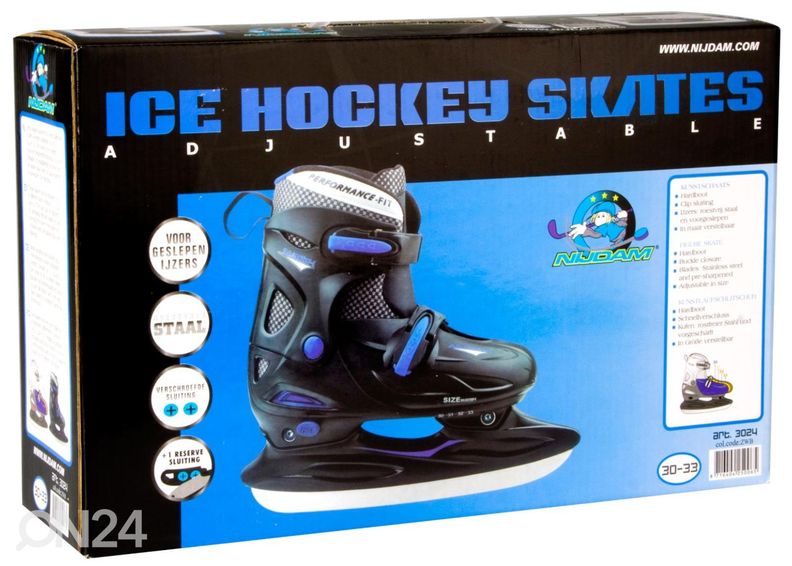 Laste Jäähoki Uisud 5 Nijdam suurendatud