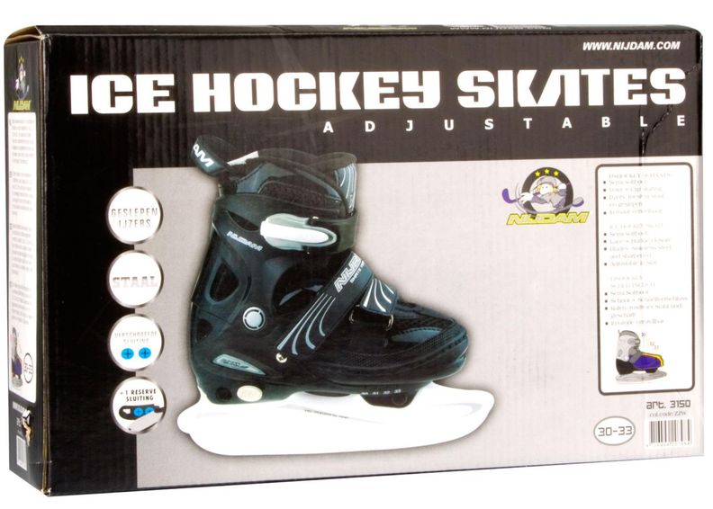 Laste jäähoki uisud 6 Nijdam suurendatud