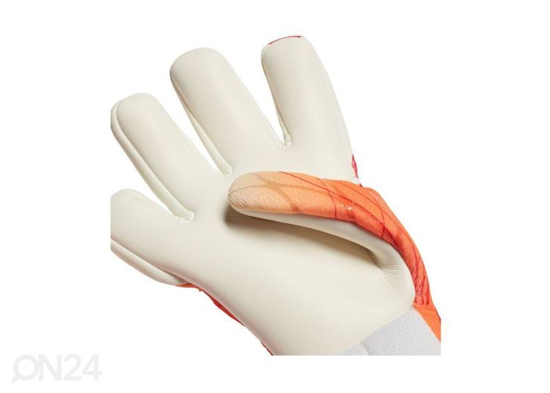 Laste jalgpalli väravavahi kindad Adidas X League suurendatud