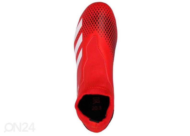Laste jalgpallijalatsid kunstmuru adidas Predator 20.3 LL FG JR EF1907 suurendatud