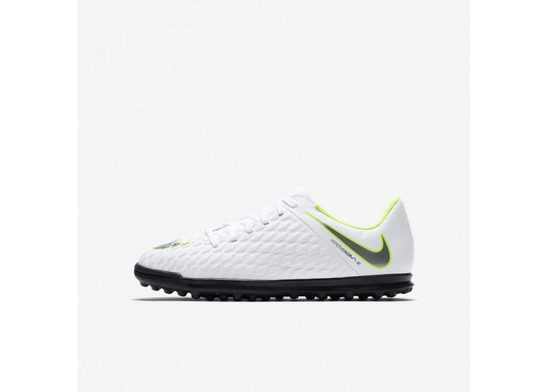 Laste jalgpallijalatsid kunstmuru Nike Hypervenom Phantomx 3 Club TF Jr AJ3790-107 suurendatud