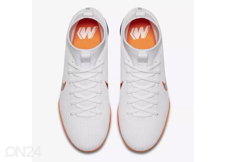 Laste jalgpallijalatsid kunstmuru Nike Mercurial SuperflyX 6 Academy GS TF Jr AH7344-107 suurendatud