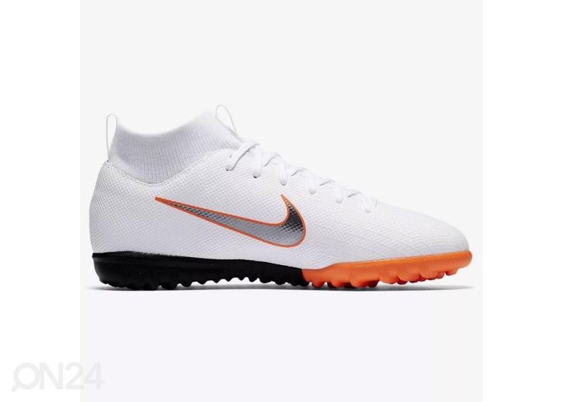Laste jalgpallijalatsid kunstmuru Nike Mercurial SuperflyX 6 Academy GS TF Jr AH7344-107 suurendatud