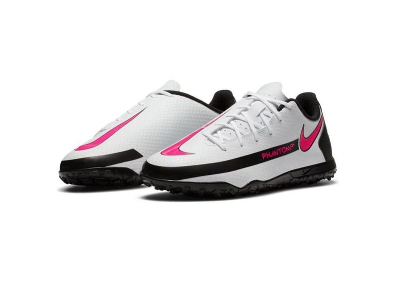 Laste jalgpallijalatsid kunstmuru Nike Phantom GT Club TF Jr CK8483-160 suurendatud