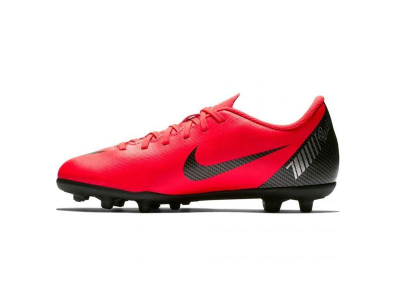 Laste jalgpallijalatsid muru/kunstmuru Nike Mercurial Vapor 12 Club GS CR7 FG/MG Jr AJ3095-600 suurendatud