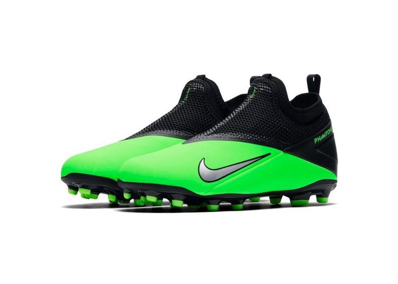 Laste jalgpallijalatsid muru/kunstmuru Nike Phantom VSN 2 Academy DF FG /MG Jr CD4059 306 suurendatud