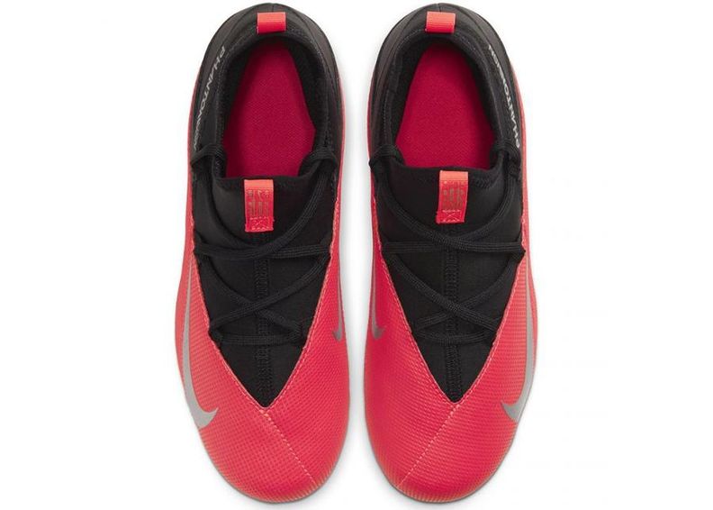 Laste jalgpallijalatsid muru/kunstmuru Nike Phantom VSN 2 Club DF FG/MG JR CD4061-606 suurendatud