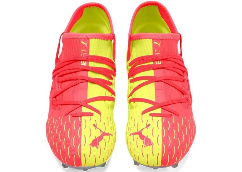 Laste jalgpallijalatsid muru/kunstmuru Puma Future 5.3 Netfit Jr OSG FG AG 105947 01 suurendatud