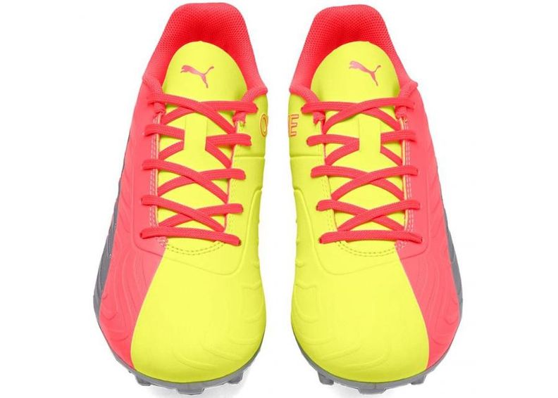 Laste jalgpallijalatsid muru/kunstmuru Puma One Jr 20.4 OSG FG AG 105973 01 suurendatud