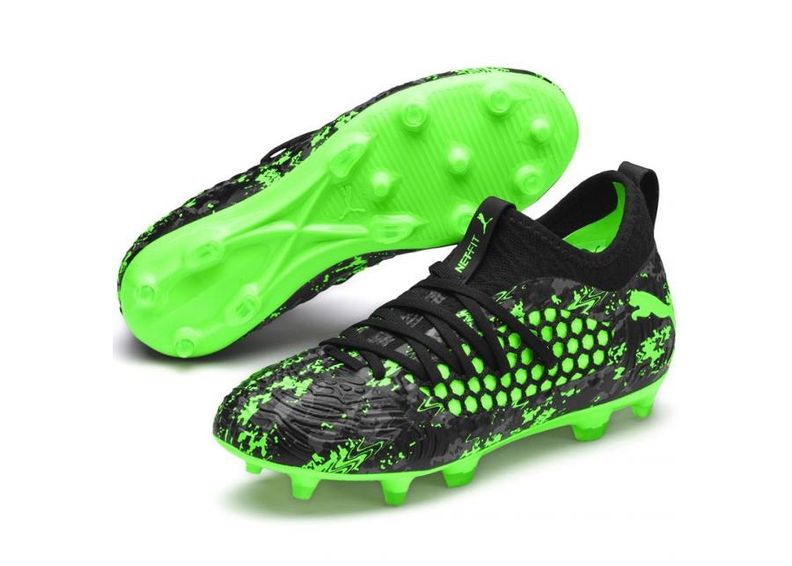 Laste jalgpallijalatsid muru Puma Future 19.3 Netfit FG AG JR suurendatud