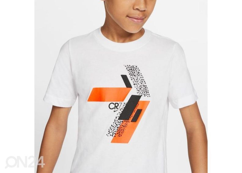 Laste jalgpallisärk Nike CR7 Dri Fit Jr CU9572-100 suurendatud
