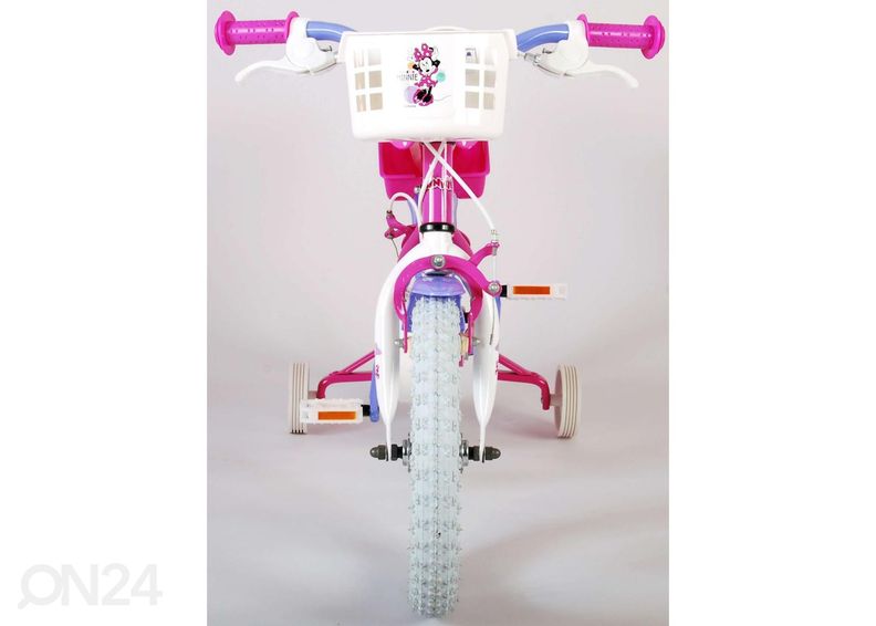Laste jalgratas 14 tolli Disney Minnie suurendatud