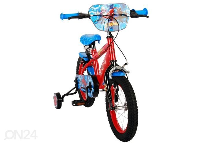 Laste jalgratas 14 tolli Spiderman suurendatud