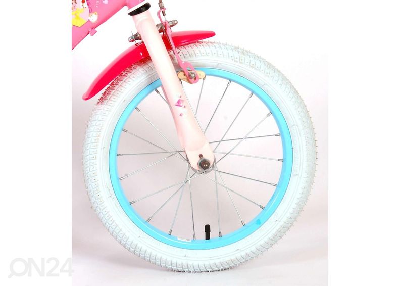 Laste jalgratas 16 tolli Disney Princess suurendatud