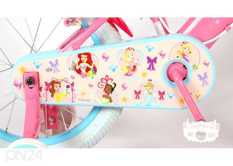 Laste jalgratas 16 tolli Disney Princess suurendatud