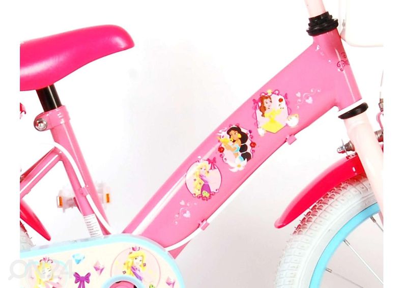 Laste jalgratas 16 tolli Disney Princess suurendatud