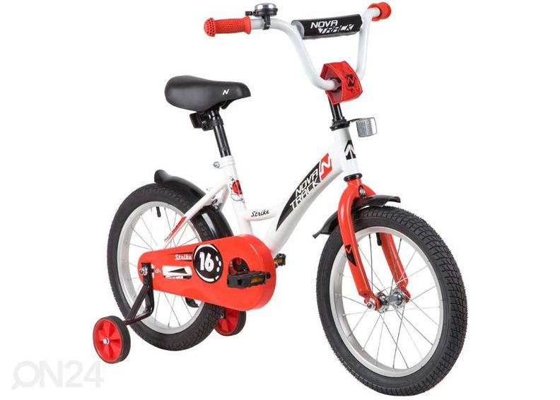Laste jalgratas 16 tolli Novatrack suurendatud