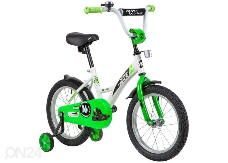 Laste jalgratas 16 tolli Novatrack suurendatud
