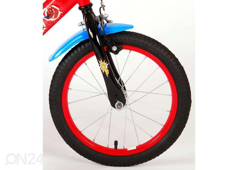 Laste jalgratas 16 tolli Spiderman 2 käsipidurit suurendatud