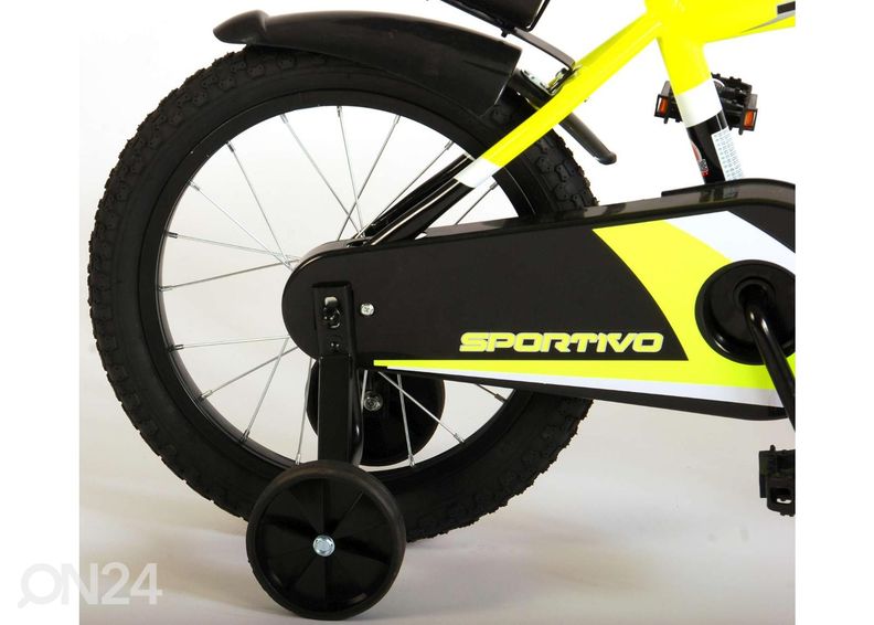 Laste jalgratas 16 tolli Volare suurendatud