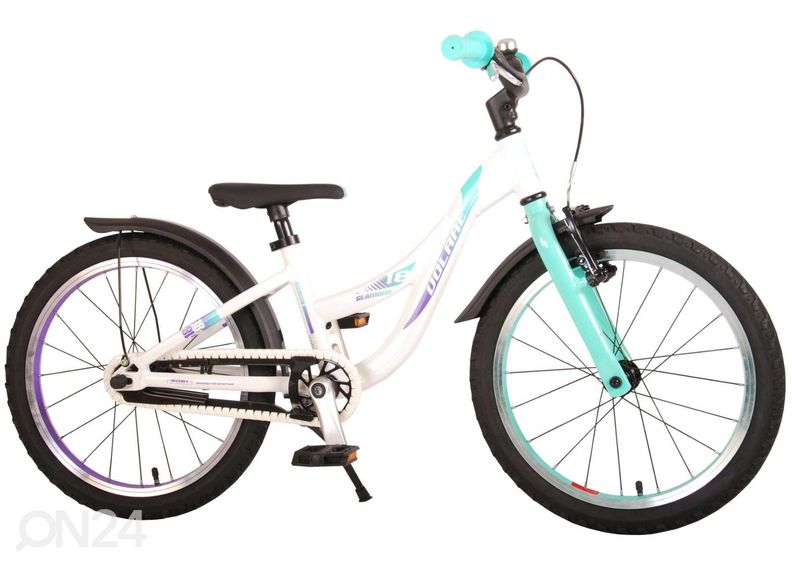 Laste jalgratas 18 tolli Volare Glamour Prime Collection suurendatud