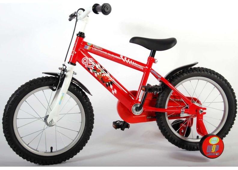 Laste jalgratas Disney Cars 16 tolli Volare suurendatud