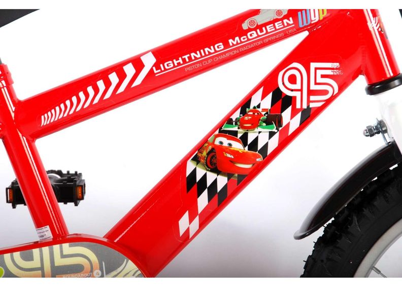 Laste jalgratas Disney Cars 16 tolli Volare suurendatud