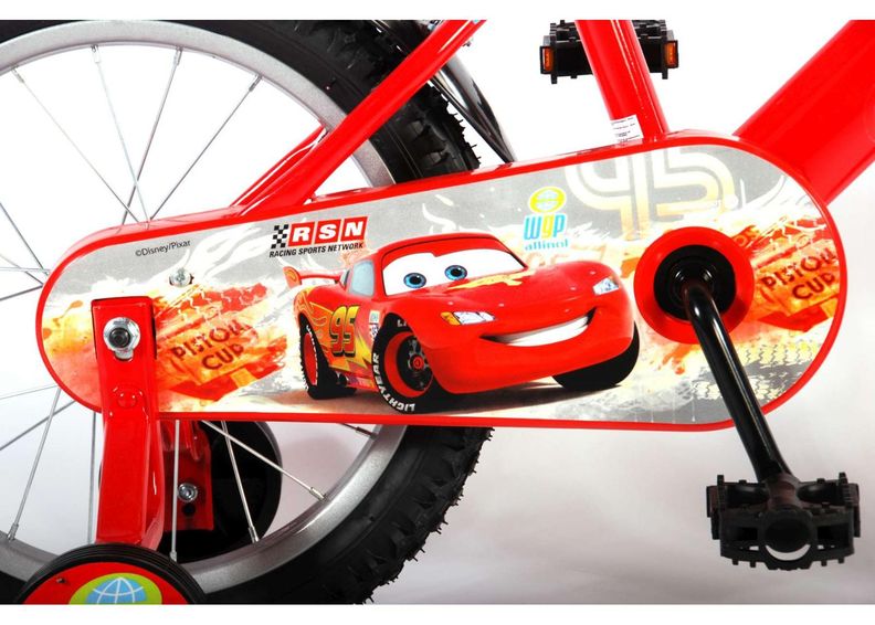 Laste jalgratas Disney Cars 16 tolli Volare suurendatud