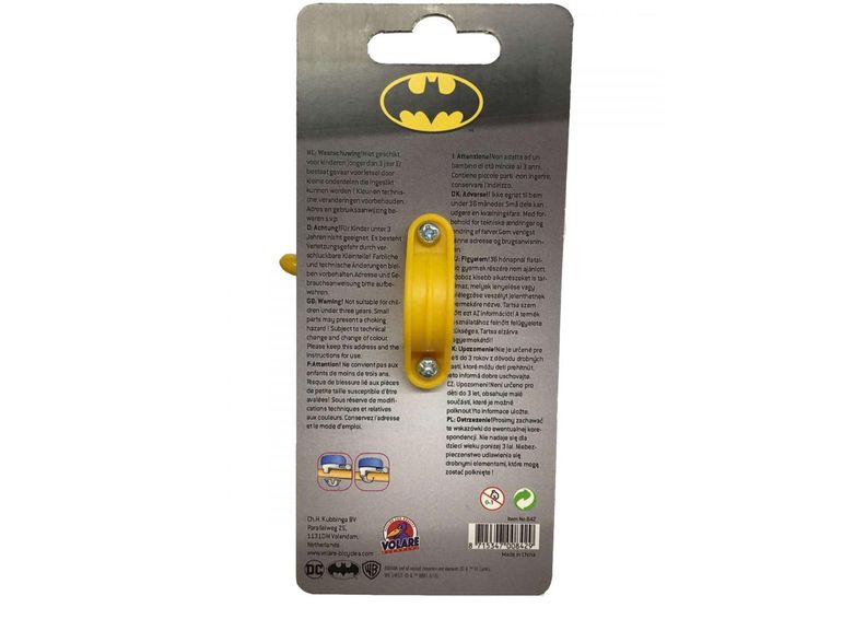 Laste jalgratta kell Batman Volare suurendatud