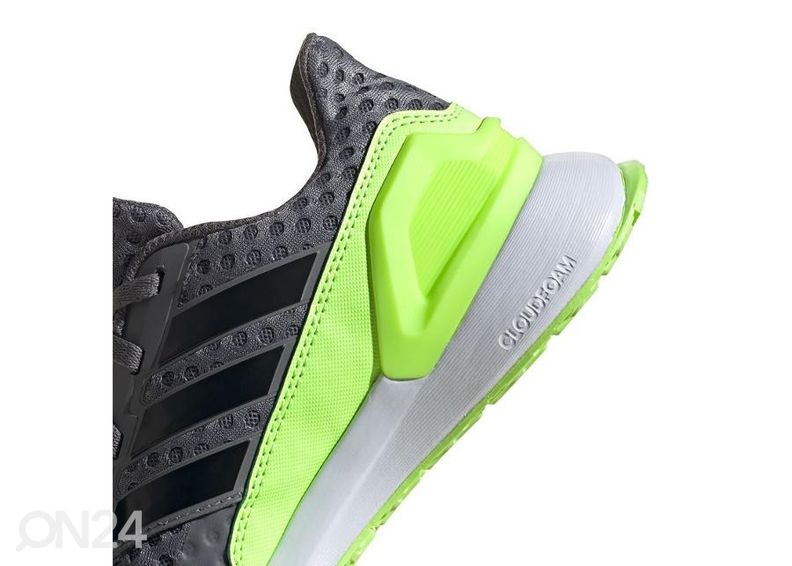 Laste jooksujalatsid Adidas RapidaRun Jr suurendatud