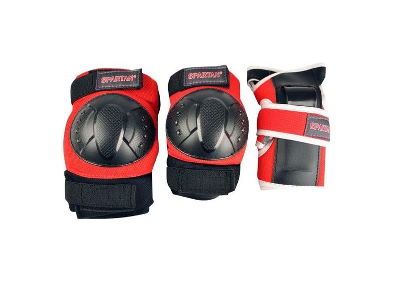 Laste kaitsmete komplekt Street Gear Spartan suurus XXS suurendatud