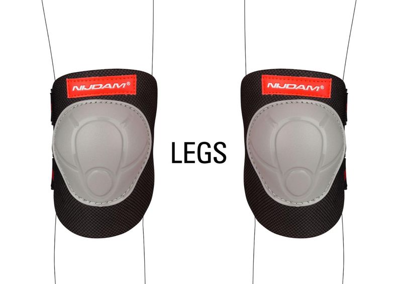 Laste kaitsmete komplekt Vulcano Nijdam suurendatud