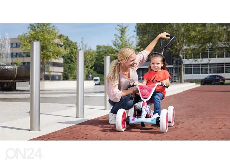 Laste kart Go-kart BERG Buzzy Bloom 2-in-1 suurendatud