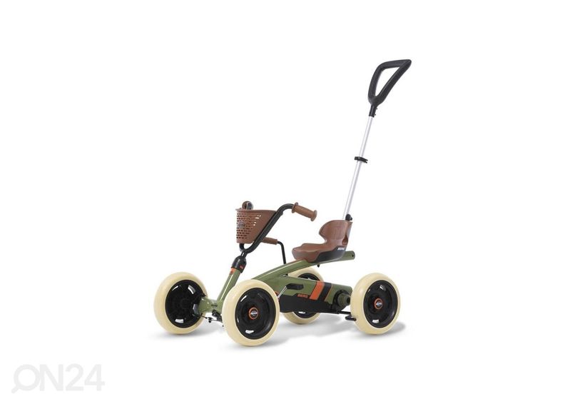 Laste kart Go-kart BERG Buzzy Retro 2-in-1 roheline suurendatud