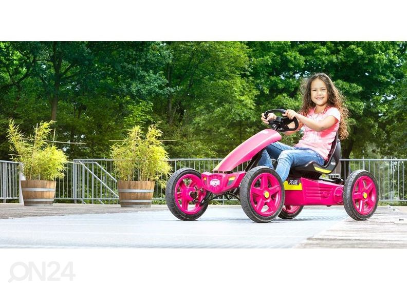 Laste kart Go-kart BERG Rally Pearl suurendatud