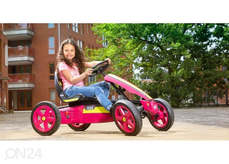 Laste kart Go-kart BERG Rally Pearl suurendatud