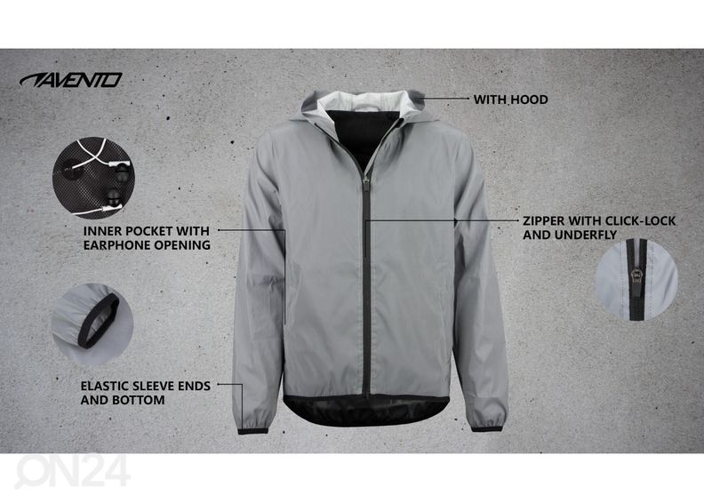 Laste kilejope helkur Avento suurendatud