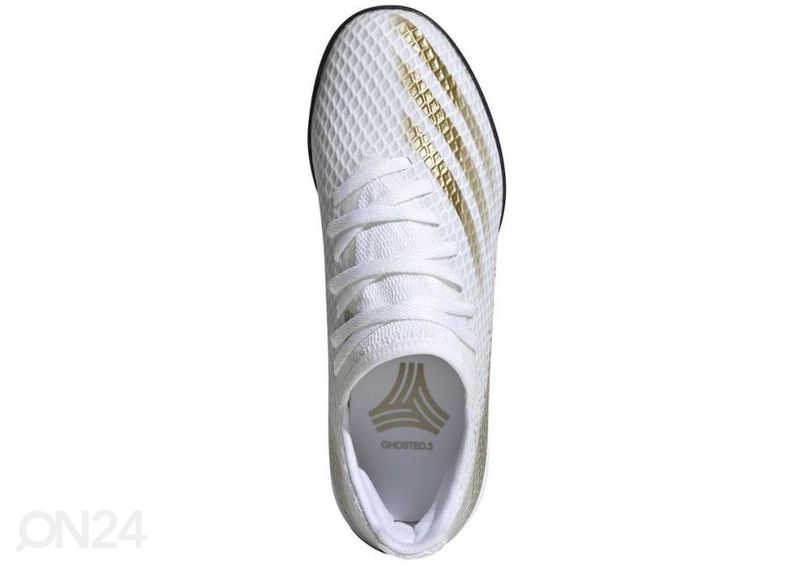 Laste kunstmuru jalgpallijalatsid Adidas X GHOSTED.3 TF Jr EG8214 suurendatud