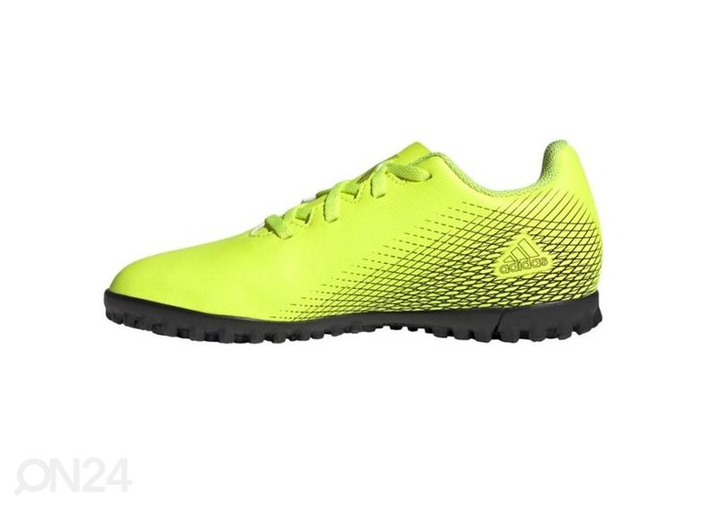 Laste kunstmuru jalgpallijalatsid Adidas X Ghosted.4 TF suurendatud