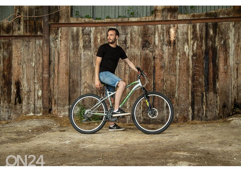 Laste maastikuratas 26 tolli Huffy Extent Matte Gunmetal suurendatud