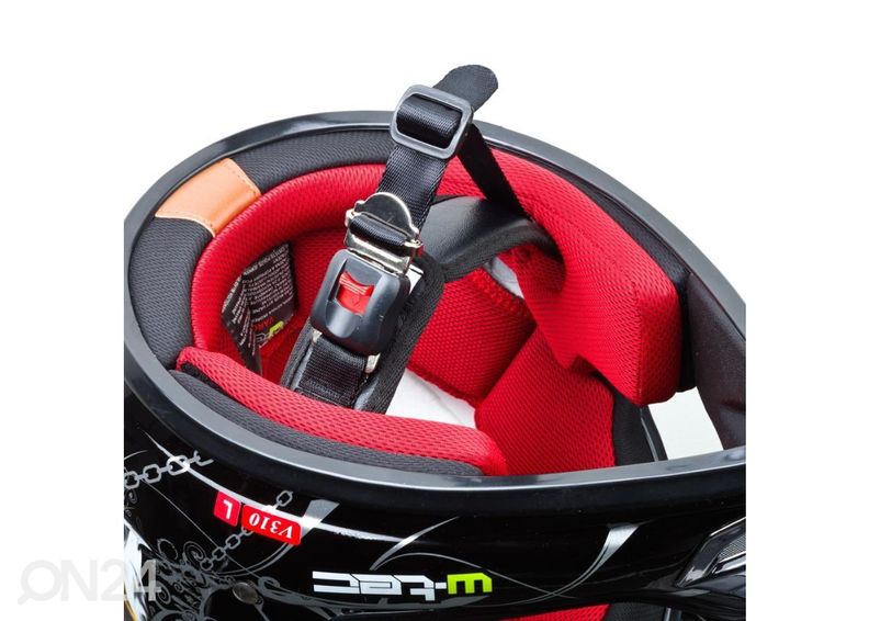 Laste motokrossi kiiver V310 W-Tec suurus M 51-52 cm suurendatud