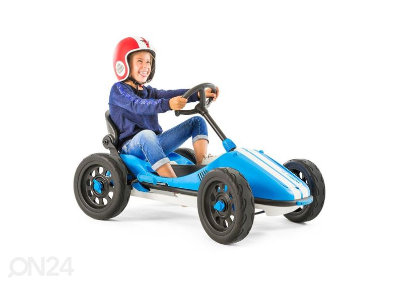 Laste pedaalidega auto Chillafish Monzi-RS Blue suurendatud