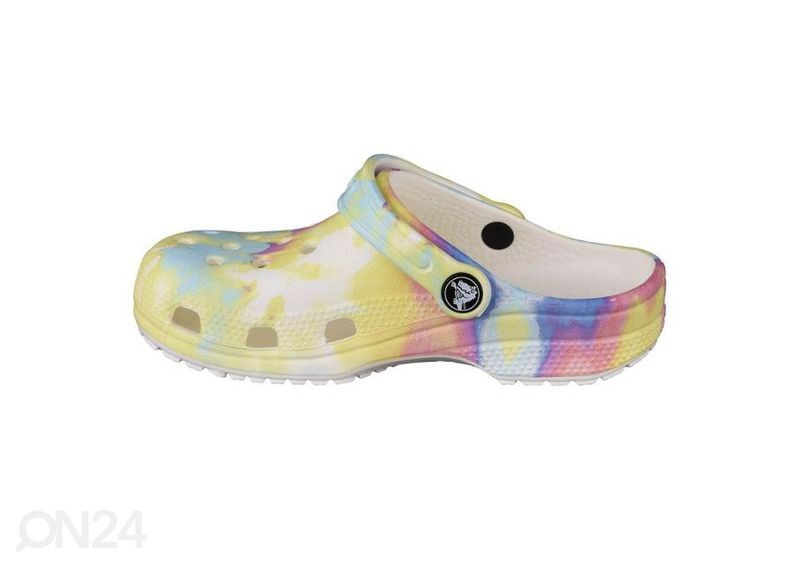 Laste plätud Crocs Classic Tie-Dye Graphic K Clog suurendatud